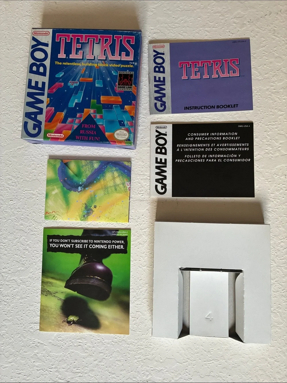 Nintendo original tetris